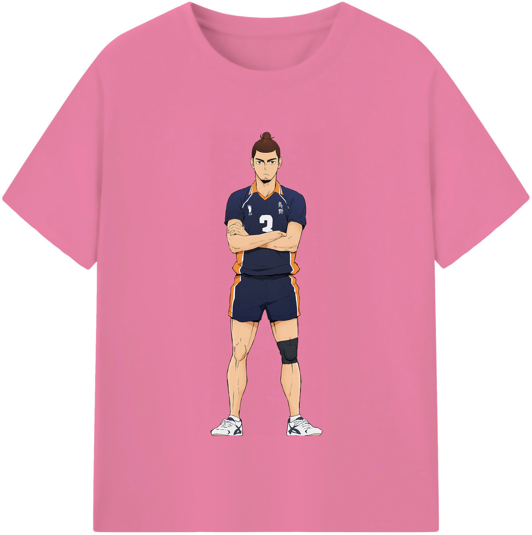 （画像用） ハイキュー!! Haikyu!! 綿100％半袖Tシャツ（フロントプリント）
